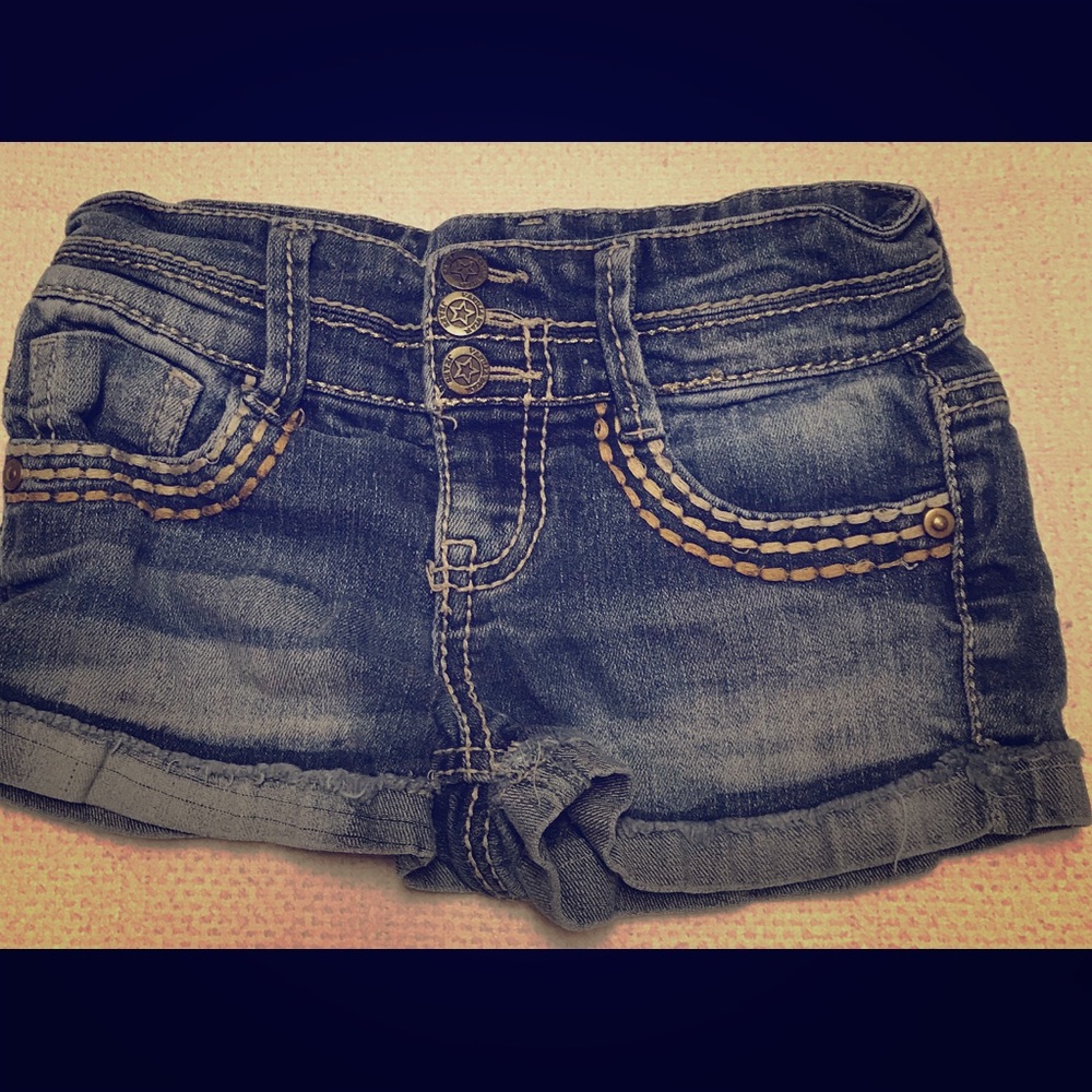 Vanilla Star Denim Shorts
